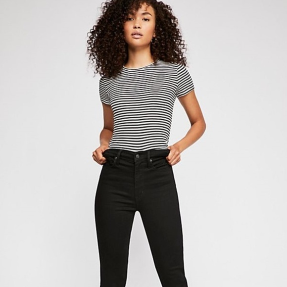 Levi's Denim - NWOT LEVIS MILE HIGH SUPER SKINNY BLACK JEANS 26 W